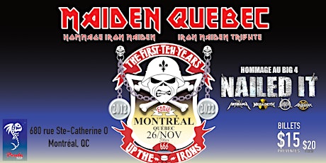 Maiden Québec // w Nailed It