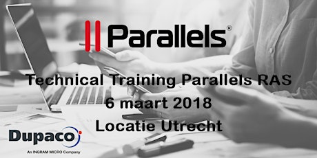Primaire afbeelding van Technical Training Parallels RAS | 6 maart 2018