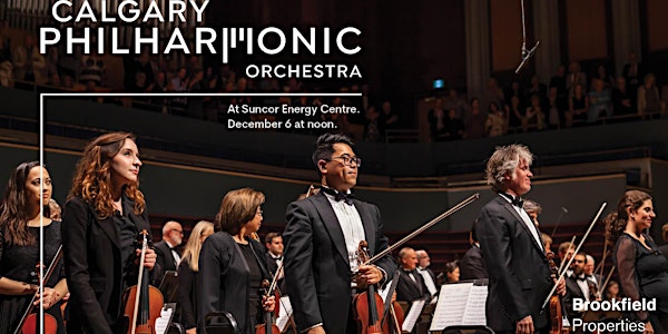 Calgary Philharmonic Orchestra live at Suncor Energy Centre