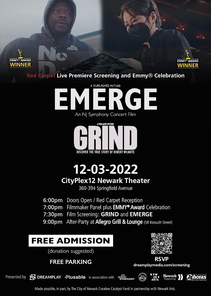 EMERGE and GRIND Film Screening + Emmy® Celebration image