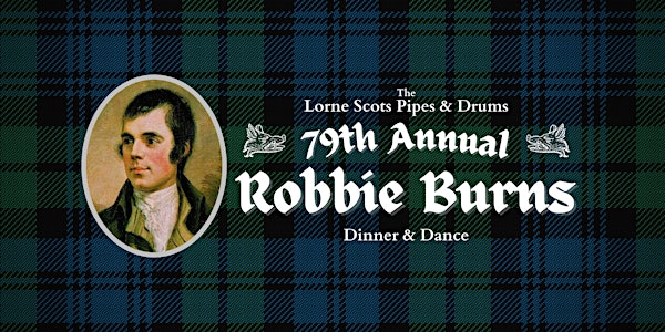 79th Annual Robbie Burns Dinner & Dance