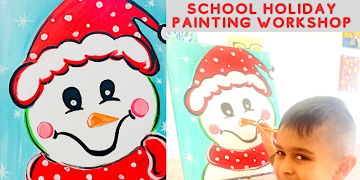 Kids School Holiday Art Class (8yrs+) -  Snowman
