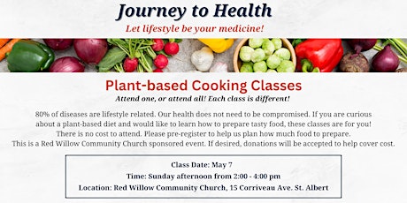 Plant-based cooking class