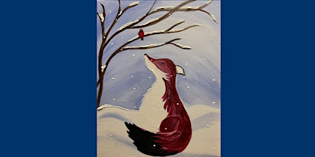 Painting with Breezy -  Winter Fox