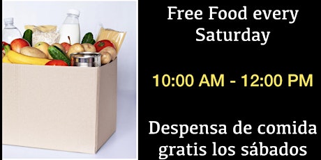 Despensa de comida gratis/Free food pantry