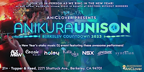 Anikura Unison: Berkeley Countdown 2023