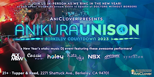 Anikura Unison: Berkeley Countdown 2023