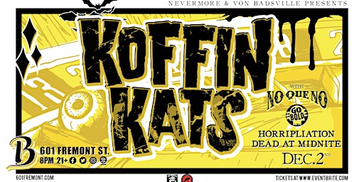 Koffin Kats at Backstage Bar and Billiards