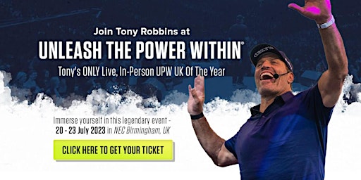 Tony Robbins: Unleash the Power Within – Live in Person 2023