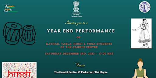 Year End Performance of Kathak,Tabla,Hindi and Yoga students of TGC