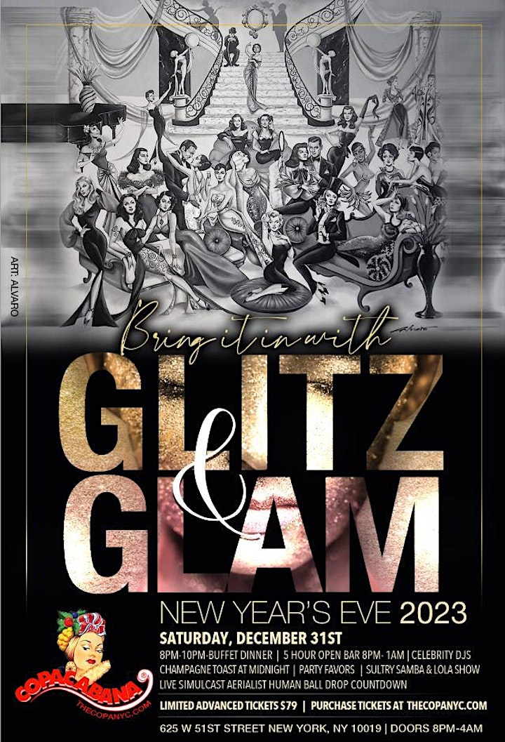 Glitz & Glam NYE 2023 image