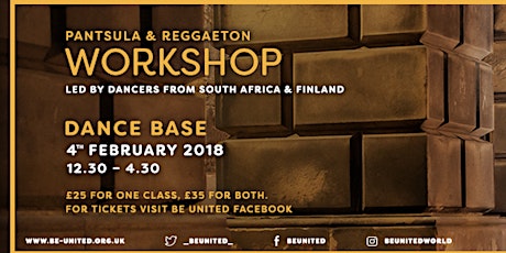 Pantsula & Reggaeton Joint Workshop primary image