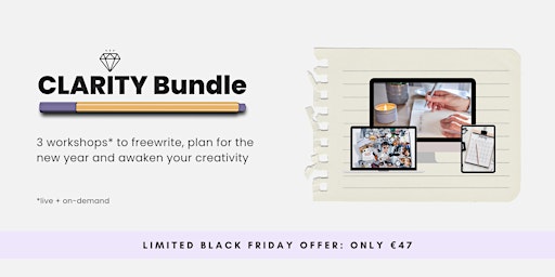 CLARITY Bundle | Define, track and fulfill your 2023 resolutions