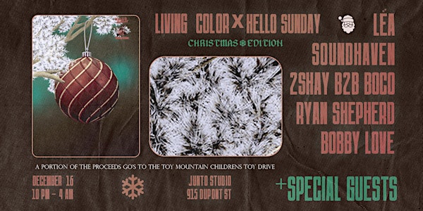 Hello Sunday X Living Color - Christmas Edition