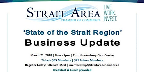 State of the Strait Region Annual Business Update primary image