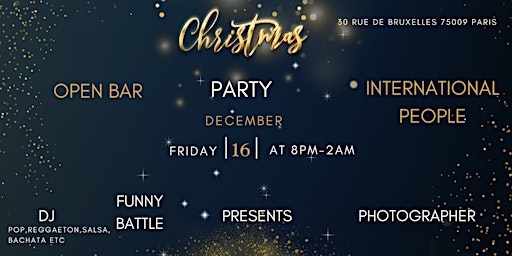 Christmas Party Full of Fun: Funny Dance Battle, Contests, Dance, Drinks!