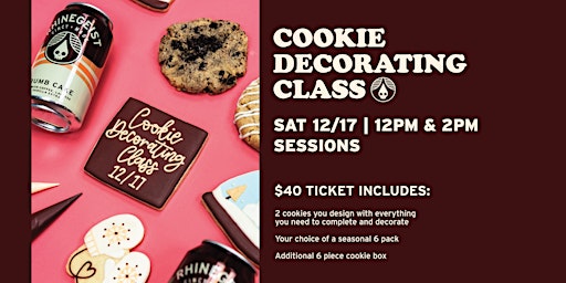 Cookie Decorating Class with Baked By Elle! (SESSION 2)