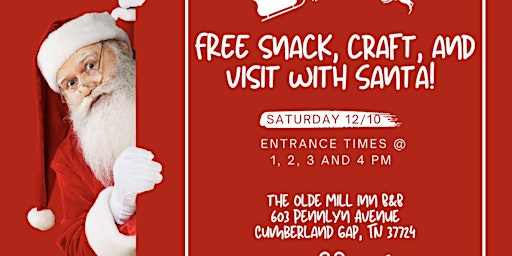 A Cozy Christmas with Santa at The Olde Mill Inn