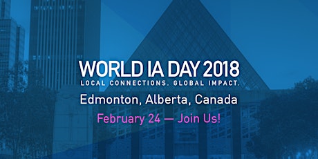 World IA Day Edmonton 2018 primary image