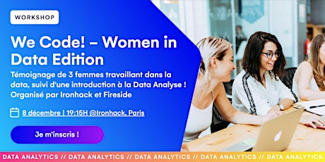 We Code! - Women in Data Edition
