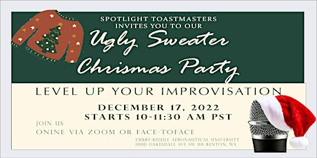 Ugly Sweater Xmas Party: Level Up Your Improvisation