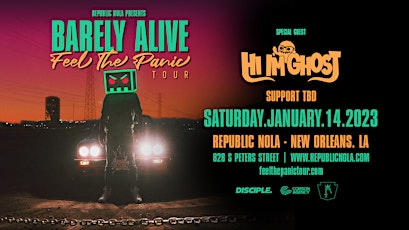 Barely Alive: Feel The Panic Tour