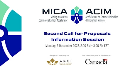 MICA Second Call for Proposals Information Session