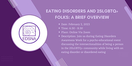 Eating Disorders and 2SLGBTQ+ Folks - A Brief Overview