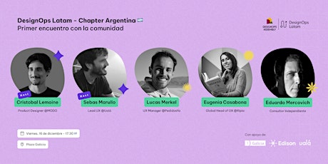 Primer encuentro con la comunidad de Argentina - DesignOps Latam