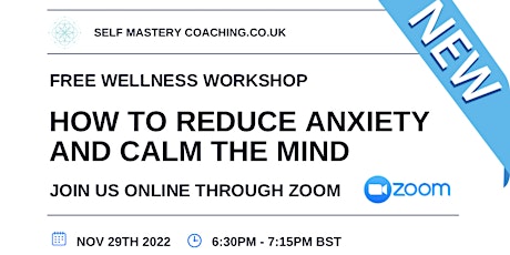 Reduce Anxiety and calm the mind