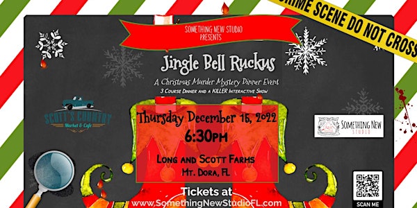 Jingle Bell Ruckus an Interactive CHRISTMAS Murder Mystery Dinner Event