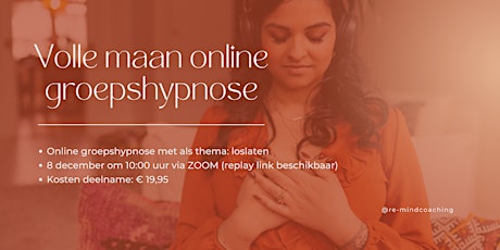 Online - Volle Maan Groepshypnose -