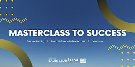 Masterclass to Success primary image