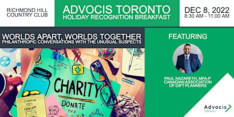 Advocis Toronto: Holiday Recognition Breakfast