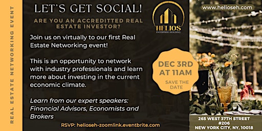 Real Estate Networking Event (Virtual Edition)