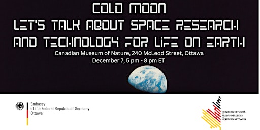 Cold Moon: Let's talk about Space Research and Technology for Life on Earth