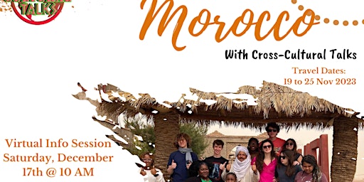 Morocco Trip Info Session