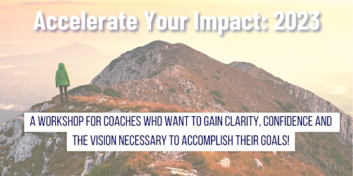 Accelerate Your Impact: 2023