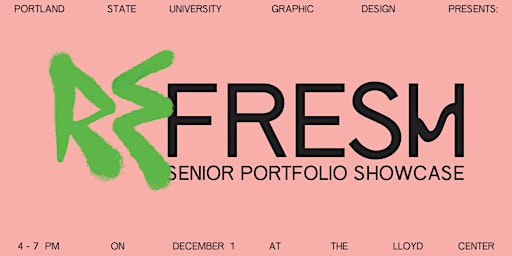PSUGD FRESH: Senior Portfolio Show!