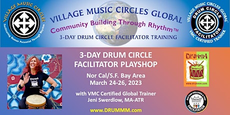 3-Day Drum Circle Facilitator Playshop (Nor Cal/SF Bay Area)