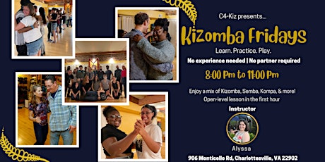 Kizomba Fridays (monthly)