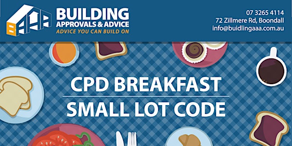 CPD Breakfast | BCC Small Lot Code
