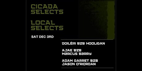 CICADA SELECTS: LOCAL SELECTS #005 primary image