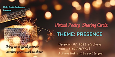Virtual Poetry Sharing Circle