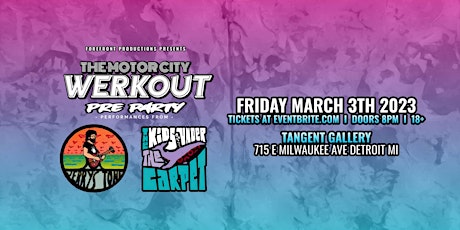 Motor City WerkOut Pre Party - Jerry Tone & The Kids Under the Carpet - Fis