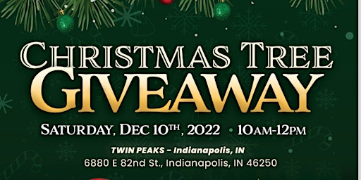 Christmas Tree Package Giveaway to  Veterans/ First Responders