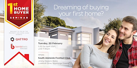 FREE First Home Buyers Seminar @ Noarlunga primary image