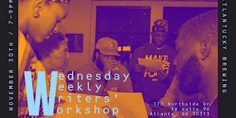 Wednesday Weekly Writers' Workshop