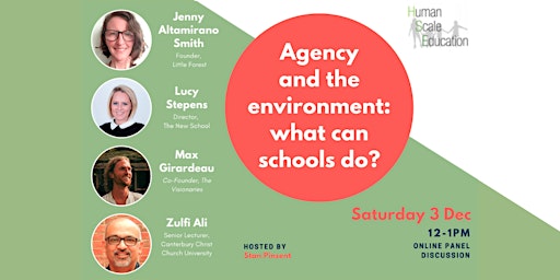 Agency and the environment: What can schools do?