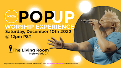FCBC LA December Pop-Up Worship Experience
